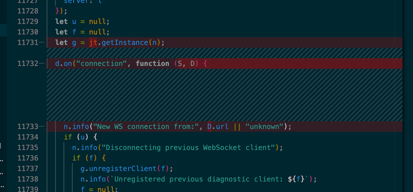 code before patch